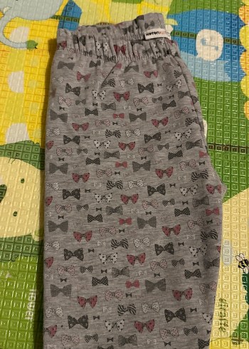 Koton Kız Gri Desenli  Tayt - Görsel 3