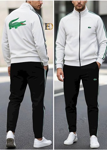 Gri Fermuarlı Kadın Eşofman Takımı - Görsel 2