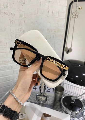 Chanel Chanel Payet Detaylı Bej Kadın Güneş Gözlüğü