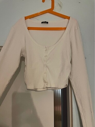 Uzun kollu crop top