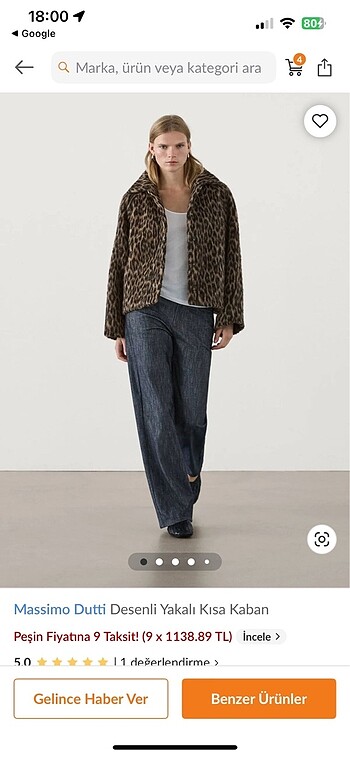 l Beden Leopar Ceket