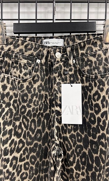 40 Beden Leopar pantolon