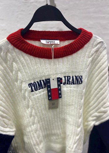 Tommy Jeans Yakalı Kazak