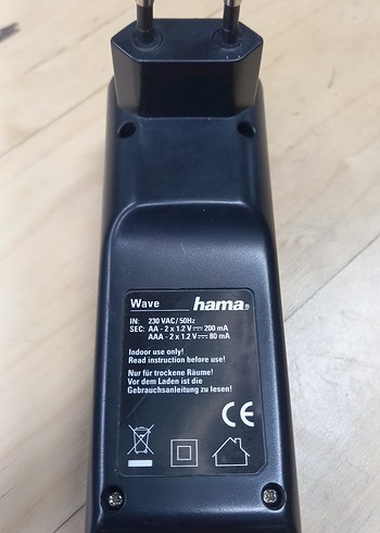 Gri Çiftli Pil Şarj Cihazı - Görsel 4