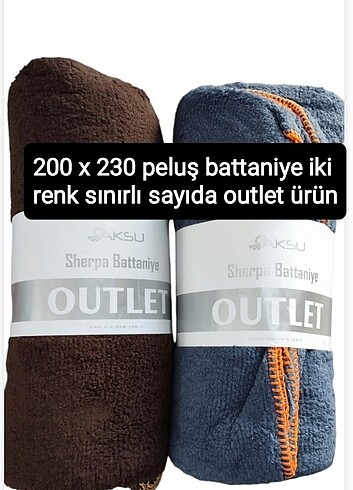 200 x 230 peluş battaniye