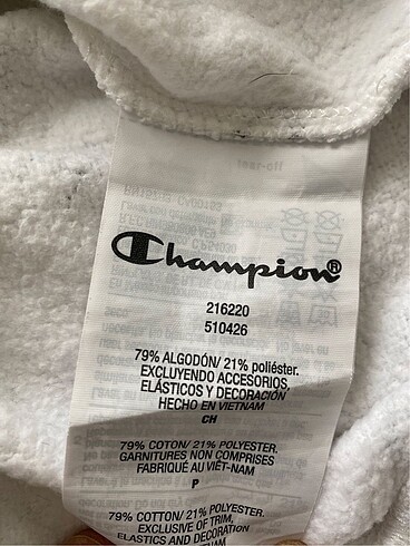 s Beden beyaz Renk Orijinal Champion Unisex sweat-shirt