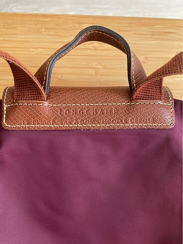  Beden bordo Renk Longchamp sırt çantası