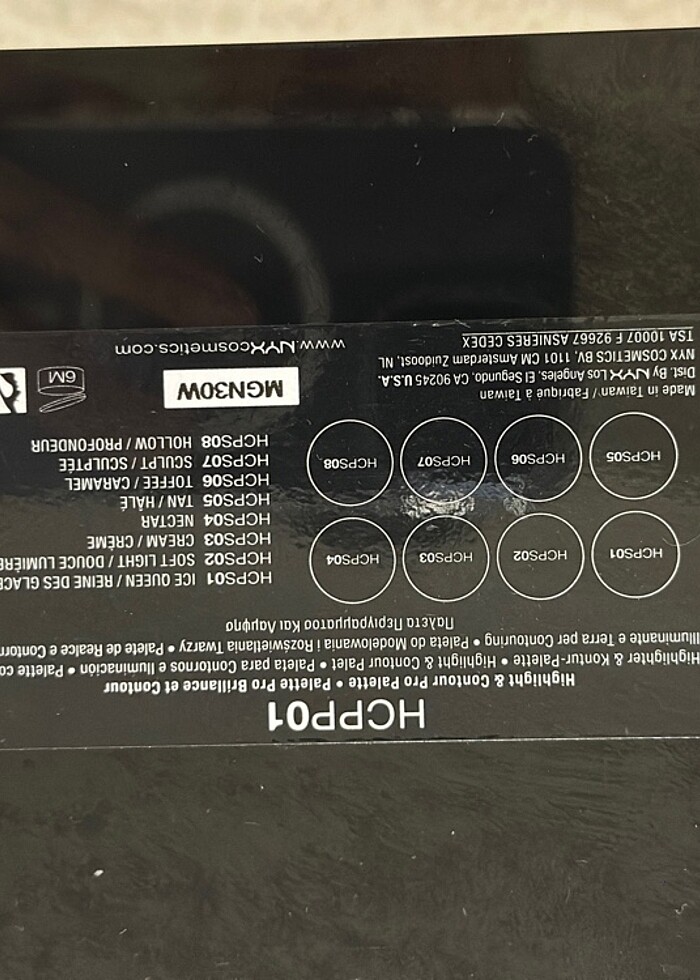 Nyx kontür paleti - Görsel 4