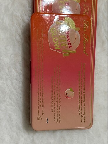 Too faced sweet peach göz ve yüz palet seti - Görsel 6