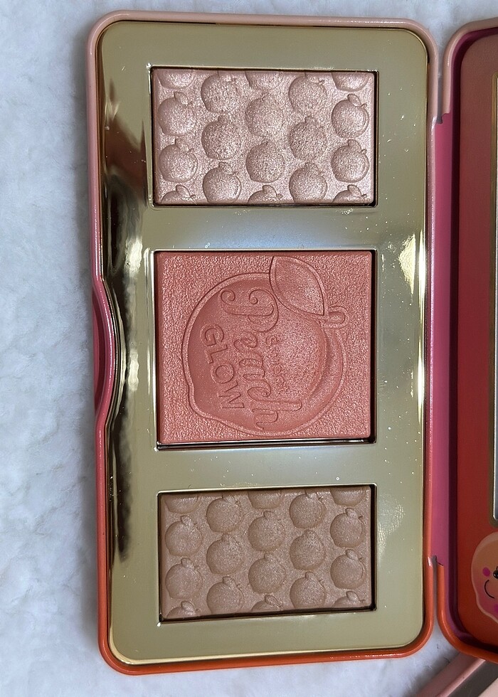 Too faced sweet peach göz ve yüz palet seti - Görsel 3