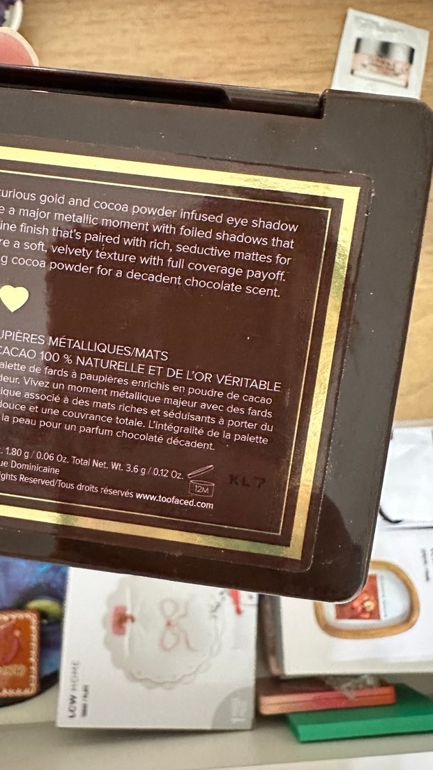 Too Faced Chocolate Gold Far Paleti - Görsel 3