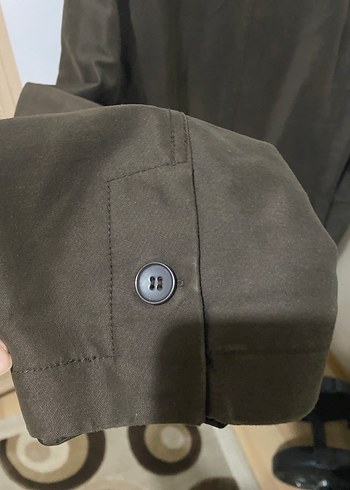 Düğmeli Erkek Kahverengi Ceket - Görsel 4