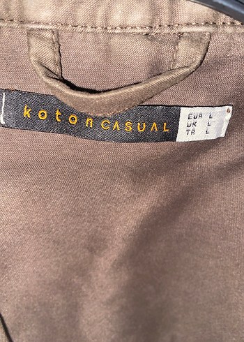 Düğmeli Erkek Kahverengi Ceket - Görsel 5