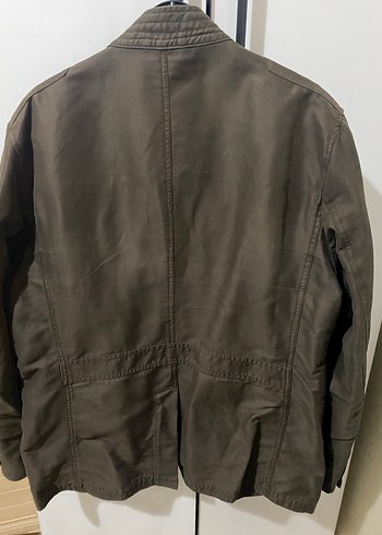 Düğmeli Erkek Kahverengi Ceket - Görsel 3