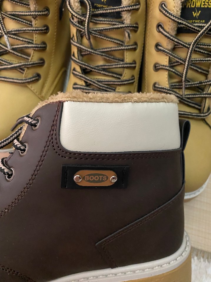 Kürklü Erkek Street Wear Botları - Görsel 2