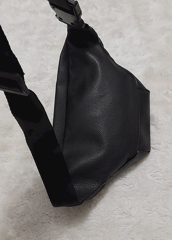 Diger Siyah Minimalist Bel Çantası - Görsel 3