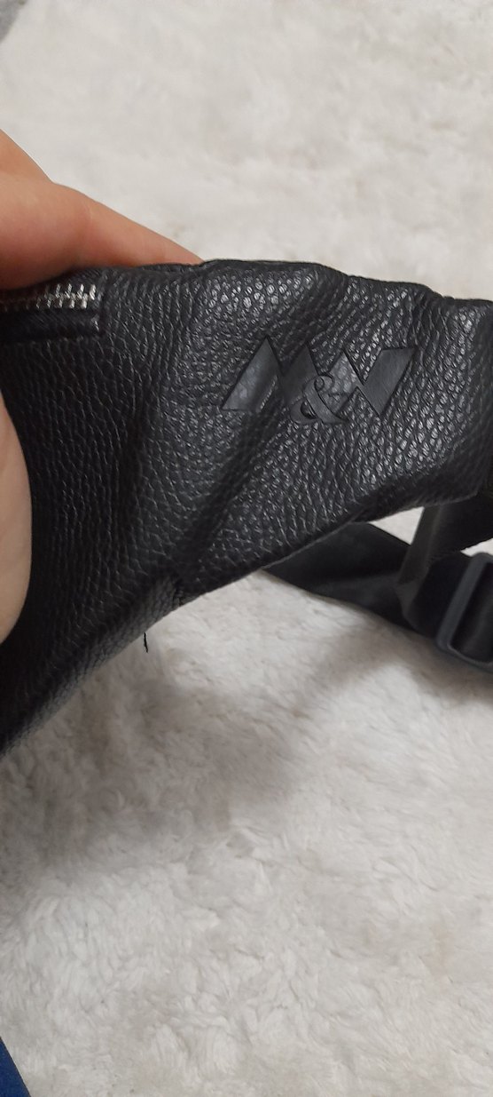 Diger Siyah Minimalist Bel Çantası - Görsel 5