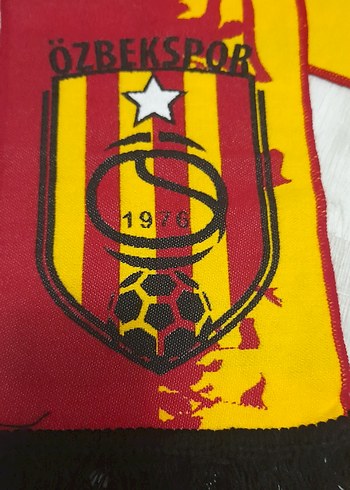 Uzun Kırmızı Baskılı Erkek Atkı - Görsel 4