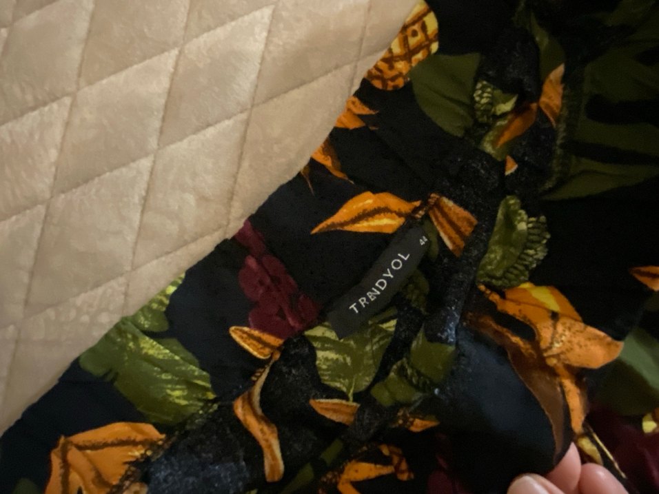 Bohem Renkli Mini Şort ve üstü  Ananas Desenli - Görsel 3