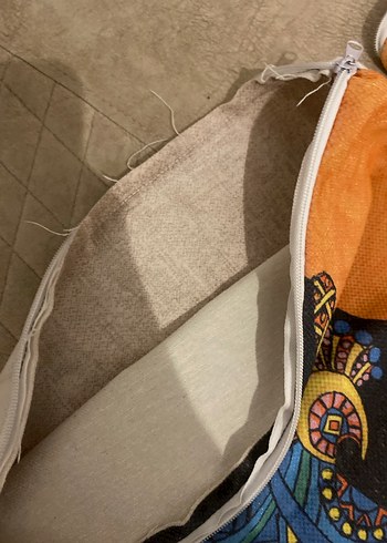 Bohem Tarzı Baskılı Camel Dekoratif Yastık Kılıfı - Görsel 5