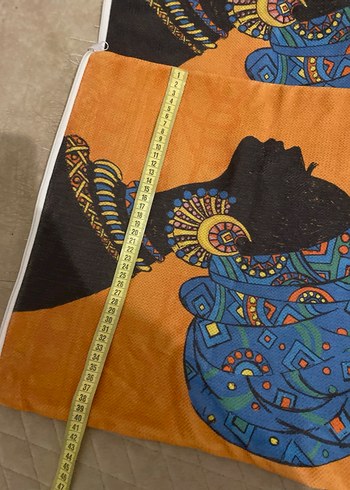 Bohem Tarzı Baskılı Camel Dekoratif Yastık Kılıfı - Görsel 2