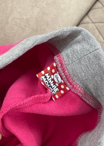 Kız Çocuk Pembe Baskılı Eşofman Altı - Görsel 9