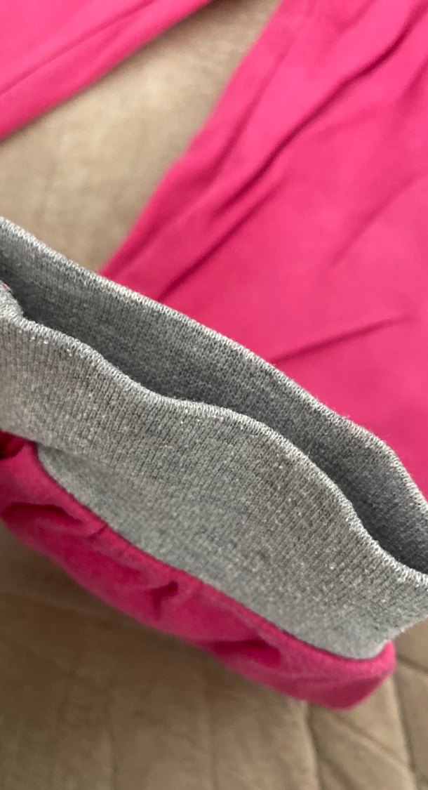 Kız Çocuk Pembe Baskılı Eşofman Altı - Görsel 5