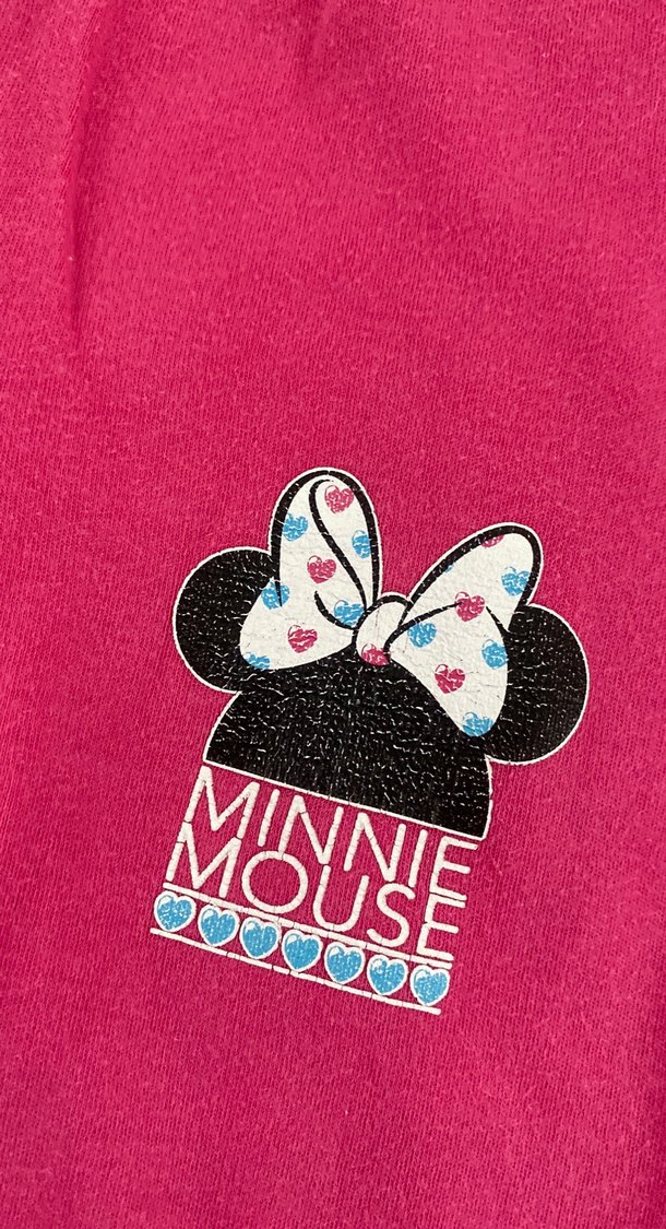 Kız Çocuk Pembe Baskılı Eşofman Altı - Görsel 4