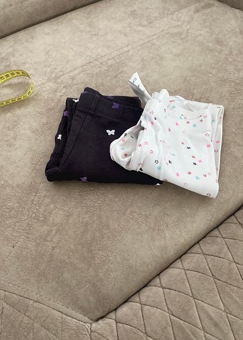 Mor Kelebek Desenli Kız Tayt - Görsel 16