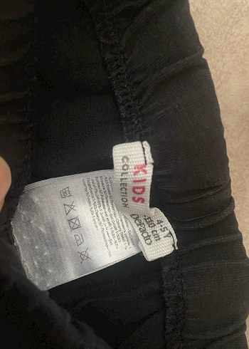 Kız Çocuk Lacivert Pamuklu Tayt - Görsel 20