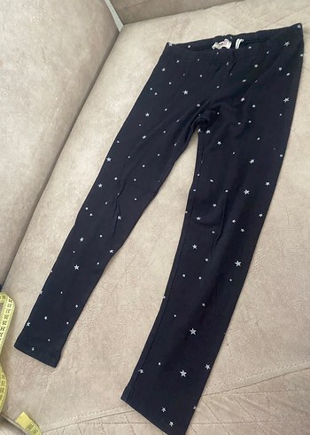 Kız Çocuk Lacivert Pamuklu Tayt - Görsel 15