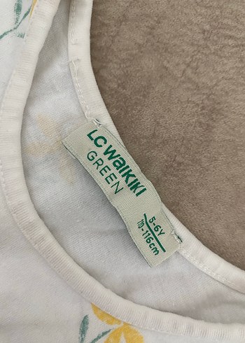 Kız Çocuk Çiçek Desenli Uzun Kollu Tişört - Görsel 2