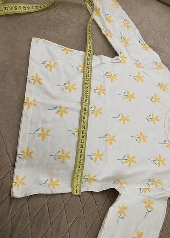 Kız Çocuk Çiçek Desenli Uzun Kollu Tişört - Görsel 7