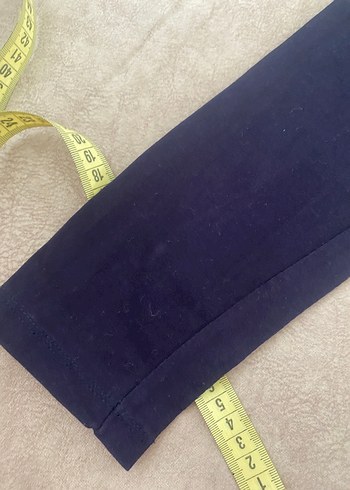 Lacivert esnek kumaşlı çocuk pantolon - Görsel 3