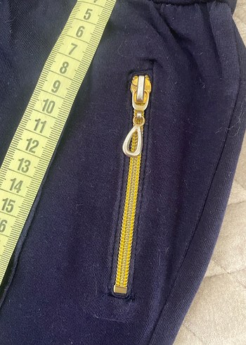 Lacivert esnek kumaşlı çocuk pantolon - Görsel 7