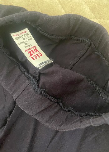 Lacivert esnek kumaşlı çocuk pantolon - Görsel 2