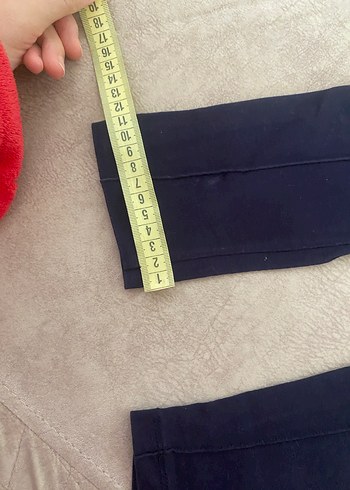 Lacivert esnek kumaşlı çocuk pantolon - Görsel 6