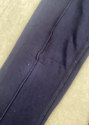 Lacivert esnek kumaşlı çocuk pantolon - Görsel 12