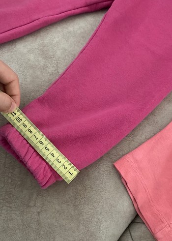 Kız Çocuk Pembe ve Pastel Tayt - Görsel 5