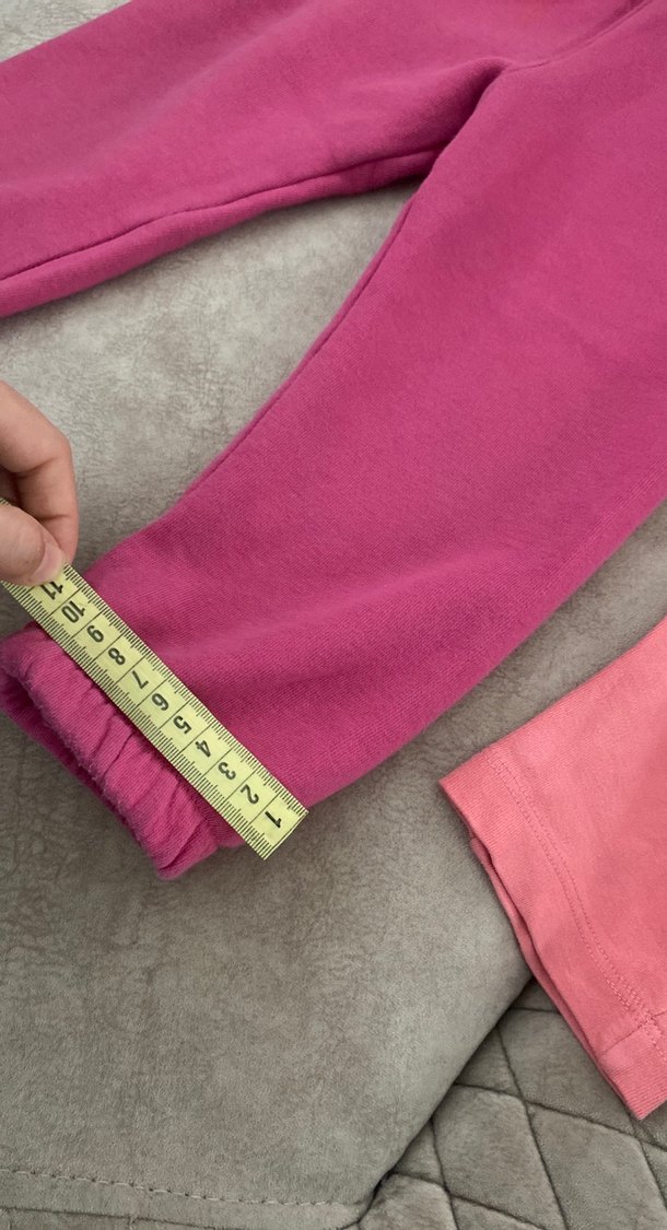 Kız Çocuk Pembe ve Pastel Tayt - Görsel 5