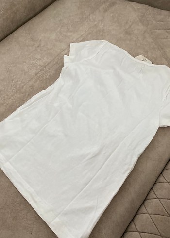 Mavi Kelebek Baskılı Kız Tişörtü - Görsel 7