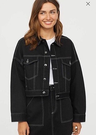 H&M Siyah Kot Ceket