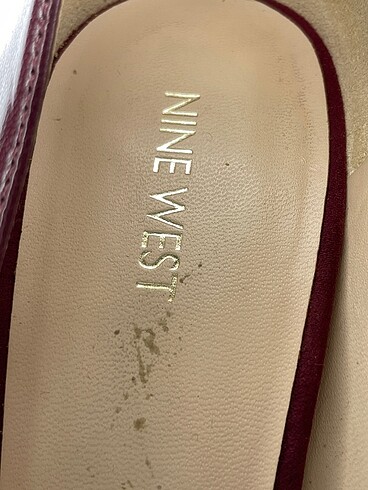 39 Beden bordo Renk Nine West Platform %70 İndirimli.