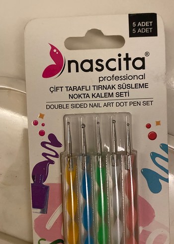 Nascita Çift Taraflı Nokta Kalem Seti 5'li - Görsel 2