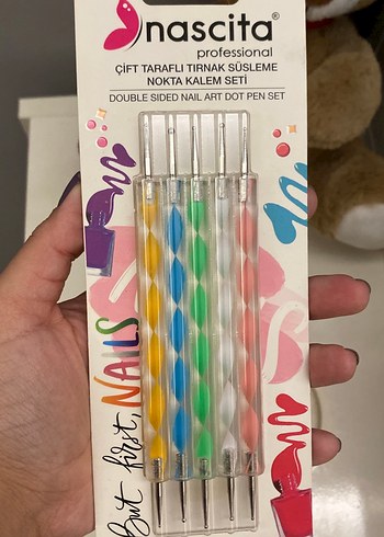 Nascita Çift Taraflı Nokta Kalem Seti 5'li - Görsel 3