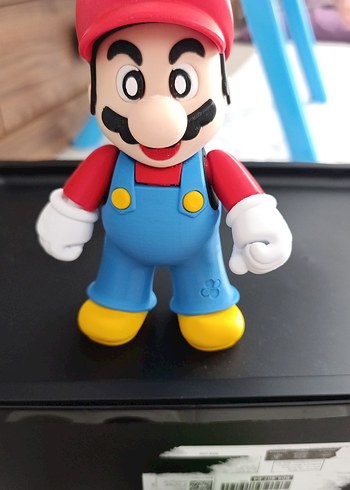 Renkli Mario Aksiyon Figürü