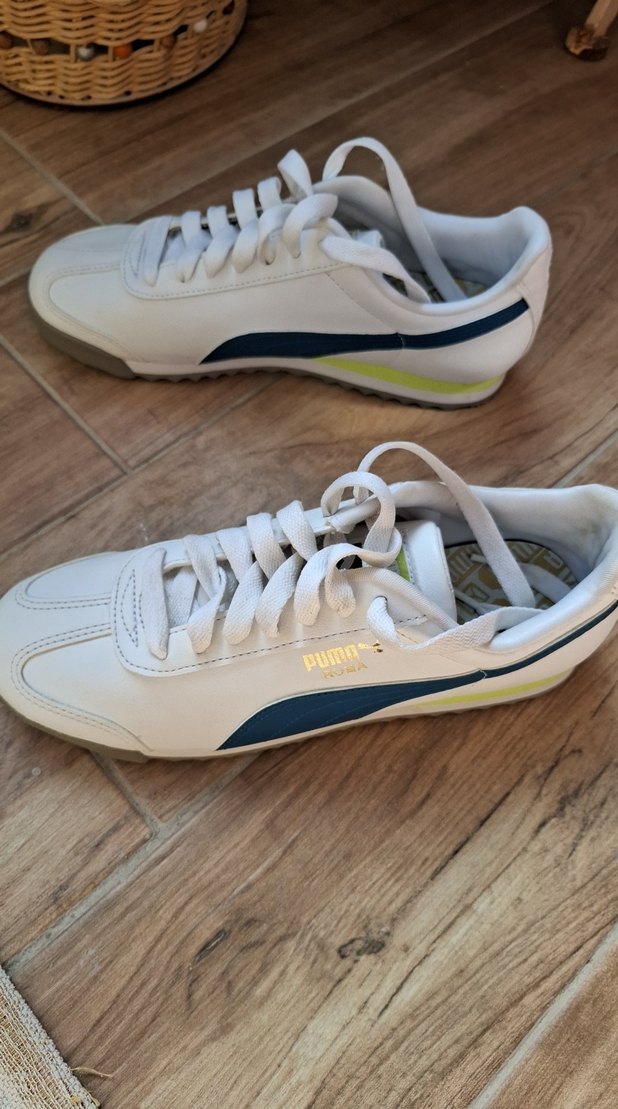 Hiç kullanılmamış 39 numara Puma Roma - Görsel 2