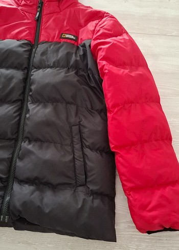 National Geographic Erkek Çocuk Kırmızı Siyah Mont (12+yaş) - Görsel 3