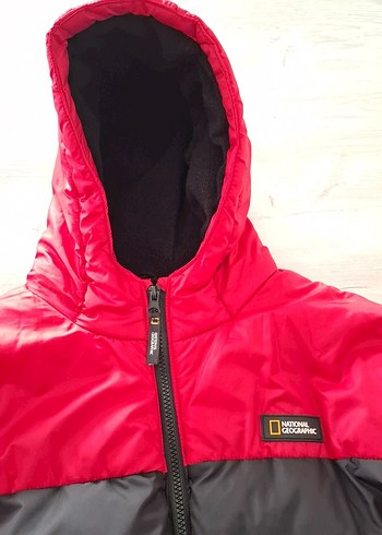National Geographic Erkek Çocuk Kırmızı Siyah Mont (12+yaş) - Görsel 4