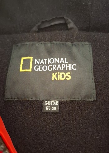 National Geographic Erkek Çocuk Kırmızı Siyah Mont (12+yaş) - Görsel 5